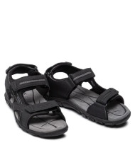 SANDALI GEOX UOMO U S.STRADA D - DBK+SCAM.SINT. BLACK/STONE U8224D 050AU C9310