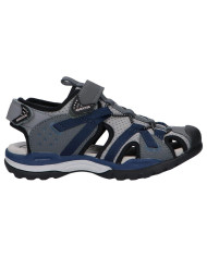 SANDALI GEOX BAMBINO J BOREALIS B. - PR.DBK+MESH DK GREY/NAVY J920RB OCE14 C0739