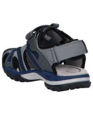 SANDALI GEOX BAMBINO J BOREALIS B. - PR.DBK+MESH DK GREY/NAVY J920RB OCE14 C0739