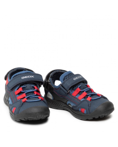SANDALI GEOX BAMBINO J VANIETT B.C. LYCRA+PR.DBK  NAVY/BLUE J155XC 015CE CF44M