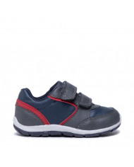 SNEAKER GEOX BAMBINO GRIGIO B043XA/0MEBC/C0068  tg.21/23