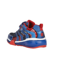 SNEAKERS GEOX BAMBINO J AYONYC B. B - TESS.+DBK ST. NAVY/ROYAL SPIDERMAN J26FEB 011CE C4226 tg:28-35