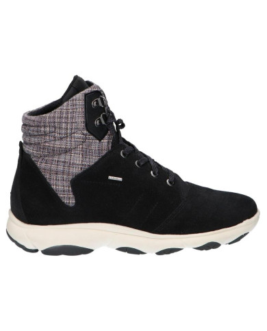 SNEAKERS ALTA GEOX DONNA D NEBULA 4X4 A - SU+EM.TE BLACK D946TA/022DS/C9999