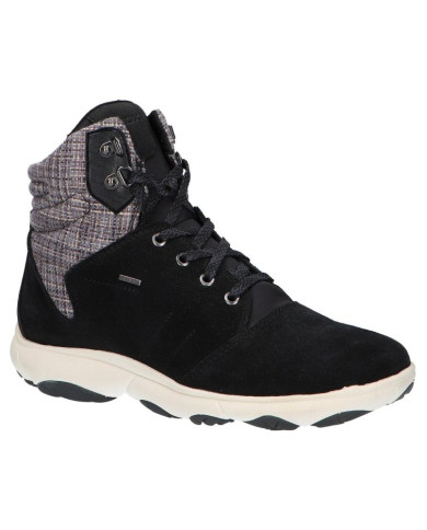 SNEAKERS ALTA GEOX DONNA D NEBULA 4X4 A - SU+EM.TE BLACK D946TA/022DS/C9999