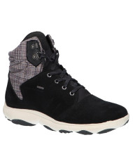 SNEAKERS ALTA GEOX DONNA D NEBULA 4X4 A - SU+EM.TE BLACK D946TA/022DS/C9999