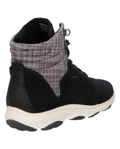 SNEAKERS ALTA GEOX DONNA D NEBULA 4X4 A - SU+EM.TE BLACK D946TA/022DS/C9999