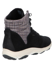 SNEAKERS ALTA GEOX DONNA D NEBULA 4X4 A - SU+EM.TE BLACK D946TA/022DS/C9999
