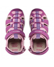 SANDALI GEOX BAMBINA J BOREALIS G.A. LYCRA DBK PURPLE/PINK J250WA 01550 C8224 TG: 33-35