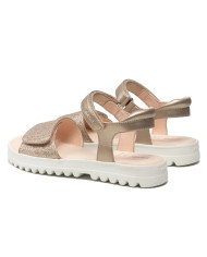 SANDALI GEOX BAMBINA CORALIE SILVER J256EB 0NFEW C1007 TG:36,37,38,39