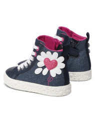 SNEAKERS GEOX ALTA BAMBINA J CIAK G B TELLA BRILL GBK NAVY J2504B 00954 C4002 tg:28,29,30,31,32,33,34,35