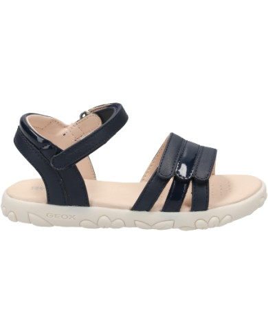 SANDALI GEOX BAMBINA HAITI   NAVY J258ZA 054AJ C4064 TG: 28,35