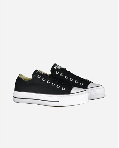 SNEAKERS CONVERSE donna CTAS LIFT OX BLACK/WHITE/WHITE 560250C