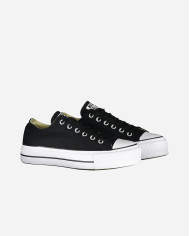 SNEAKERS CONVERSE donna CTAS LIFT OX BLACK/WHITE/WHITE 560250C