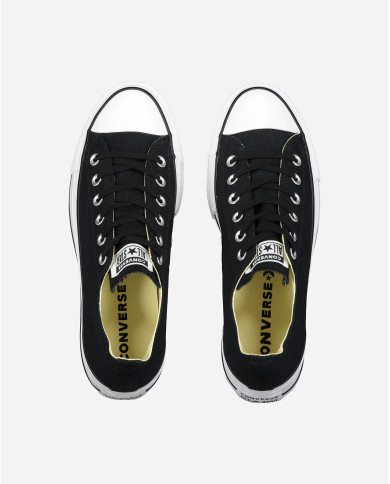 SNEAKERS CONVERSE donna CTAS LIFT OX BLACK/WHITE/WHITE 560250C