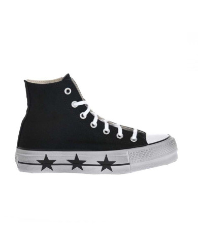 SNEAKERS CONVERSE DONNA BLACK STARS 567387C
