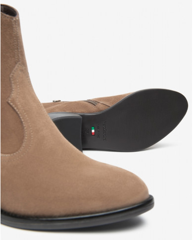 STIVALETTO NEROGIARDINI DONNA AROLD COL.ARGILLA TR BASILEA T.MORO TACCO 4,5CM  I513904D/501