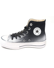 SNEAKERS CONVERSE ALL STAR DONNA NERO & ARGENTO 569128C