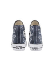 SNEAKERS CONVERSE DONNA BLACK ROSES A04311C LIMITED EDITION