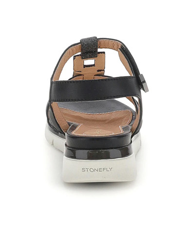 SANDALO STONEFLY DONNA ELODY 27 NAP/GLITTER BLACK 223660 000