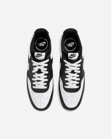 SNEAKERS NIKE COURT VISIONLO NN UOMO WHITE/BLACK