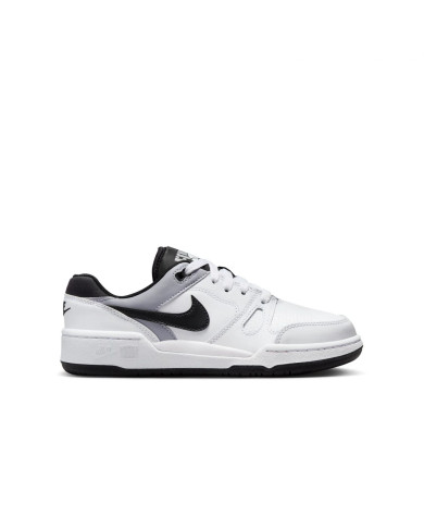 SNEAKERS NIKE FULL FORCE LOW GS BAMBINO  WHITE BLACK PEWTER FV5929 101