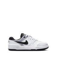 SNEAKERS NIKE FULL FORCE LOW GS BAMBINO  WHITE BLACK PEWTER FV5929 101