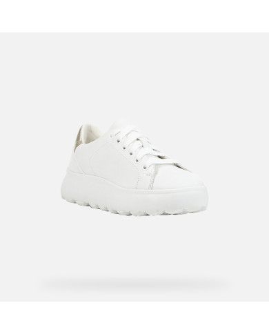 SNEAKERS GEOX DONNA D SPHERICA EC4.1 B - NA+ME.SHE WHITE/GOLD D35TCB 085Y2 C0232
