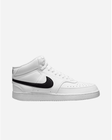 SNEAKERS  NIKE COURT VISION MID NN UOMO  WHITE/BLACK/WHITE