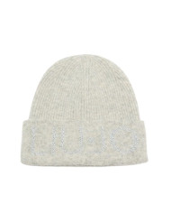 BERRETTO LIU JO DONNA BEANIE CON LOGO LUREX BIANCO LANA 2F5020 M0300 10701