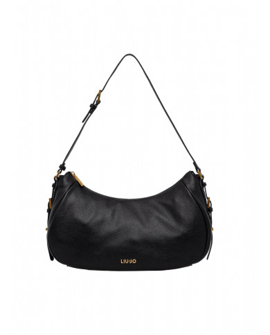 BORSA  LIU JO DONNA  ECS M HOBO NERO 38X13X20CM AF5047 E0058 22222