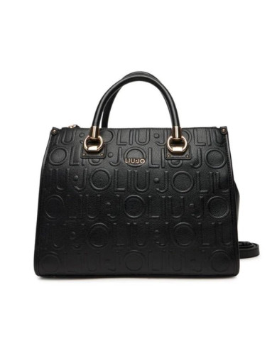 BORSA  LIU JO DONNA  ECS M SATCHEL NERO 34X15X25CM AF5008 E0538 222221