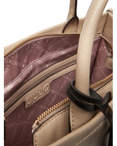 BORSA  LIU JO DONNA  ECS M TOTE NEUTRO 34X13X27CM AF5206 E0058 51308