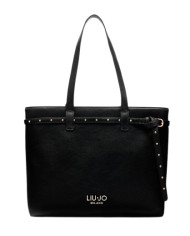 BORSA  LIU JO DONNA  ECS M TOTE NERO. 48X8X30CM AAF5135 E0058 22222