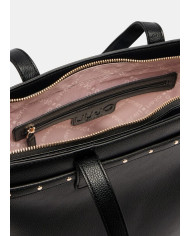 BORSA  LIU JO DONNA  ECS M TOTE NERO. 48X8X30CM AAF5135 E0058 22222