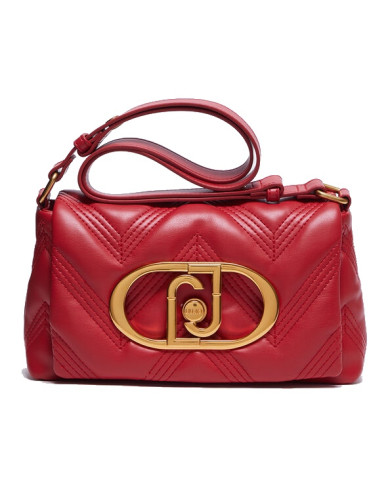 BORSA LIU JO BETTER DONNA A SPALLA TRACOLLA ROSSA MATELASSE' 26X8X16CM AF3413 E0426 81551