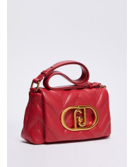 BORSA LIU JO BETTER DONNA A SPALLA TRACOLLA ROSSA MATELASSE' 26X8X16CM AF3413 E0426 81551