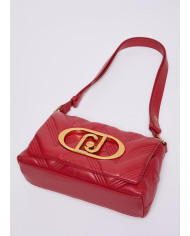 BORSA LIU JO BETTER DONNA A SPALLA TRACOLLA ROSSA MATELASSE' 26X8X16CM AF3413 E0426 81551