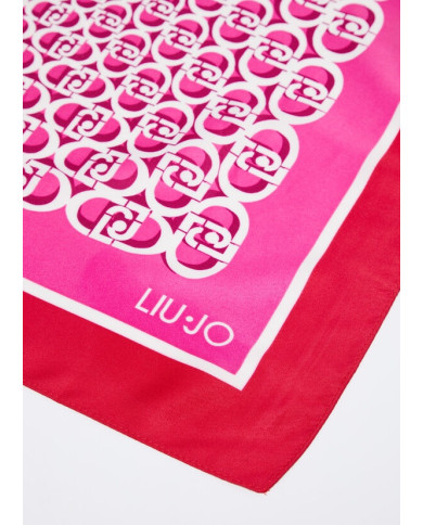 FOULARD LIU JO DONNA STOLA TESSUTO FLUIDO FUXIA 2A4042 T0300 00021