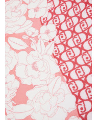 FOULARD LIU JO DONNA STOLA FIORI ARAGOSTA 2A4021 T0300 61632