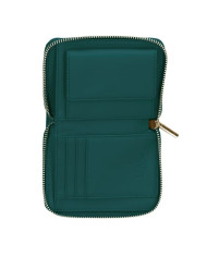 PORTAFOGLIO LIU JO  ECS M ZIP DEEP EMERALD 13.5X3X10CM AF4281 E0538 95025