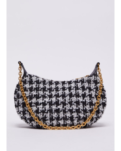 BORSA LIU JO DONNA PIED DE POULE TESSUTO BOUCLE' AF3110 T6534 09E641