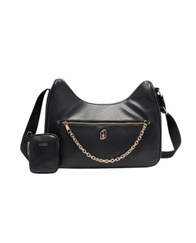 BORSA LIU JO DONNA M HOBO NERO 34X12X28CM AF5322 E0077 22222