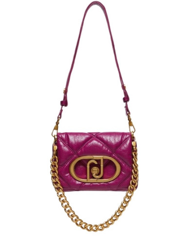 BORSA TRACOLLA LIU JO DONNA ECS S LA PUFFY FUCSIA MATELASSE' 19X6X13CM AF4269 E0426 92434