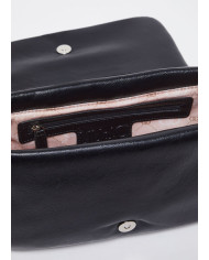 BORSA TRACOLLA LIU JO DONNA GLOSSY MATELASSE' BLACK 30X11X17CM AF4137 E0022 22222