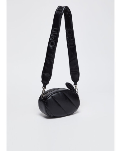 BORSA TRACOLLA LIU JO DONNA GLOSSY MATELASSE' BLACK 21x8x13CM AF4136 E0022 222221