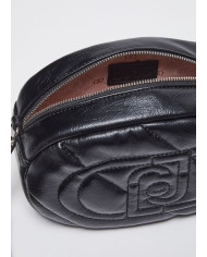 BORSA TRACOLLA LIU JO DONNA GLOSSY MATELASSE' BLACK 21x8x13CM AF4136 E0022 222221