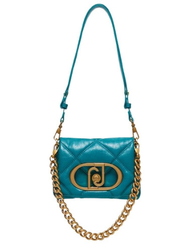 BORSA TRACOLLA LIU JO DONNA ECS S LA PUFFY COBALTO MATELASSE' 19X6X13CM AF4269 E0426 S1108