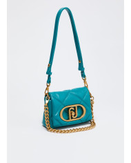 BORSA TRACOLLA LIU JO DONNA ECS S LA PUFFY COBALTO MATELASSE' 19X6X13CM AF4269 E0426 S1108