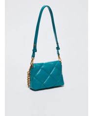 BORSA TRACOLLA LIU JO DONNA ECS S LA PUFFY COBALTO MATELASSE' 19X6X13CM AF4269 E0426 S1108