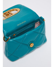 BORSA TRACOLLA LIU JO DONNA ECS S LA PUFFY COBALTO MATELASSE' 19X6X13CM AF4269 E0426 S1108